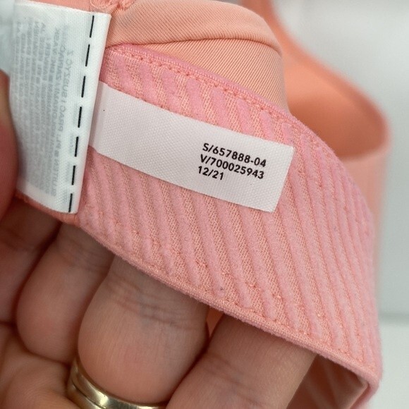 Athleta Advance Zip Front Bra B-DD Pink Sold-out Online 40DD - Picture 7 of 8